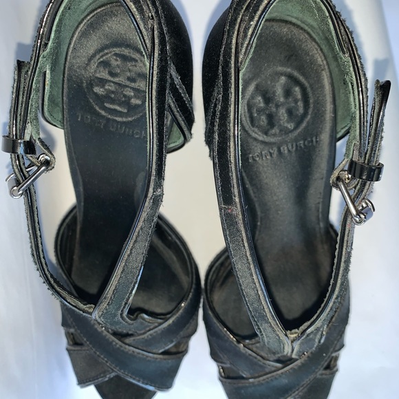 Tory Burch Brandy Satin High Heels - Picture 7 of 7